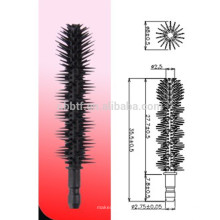 wholesale high quality Fiber type silicone mascara brush